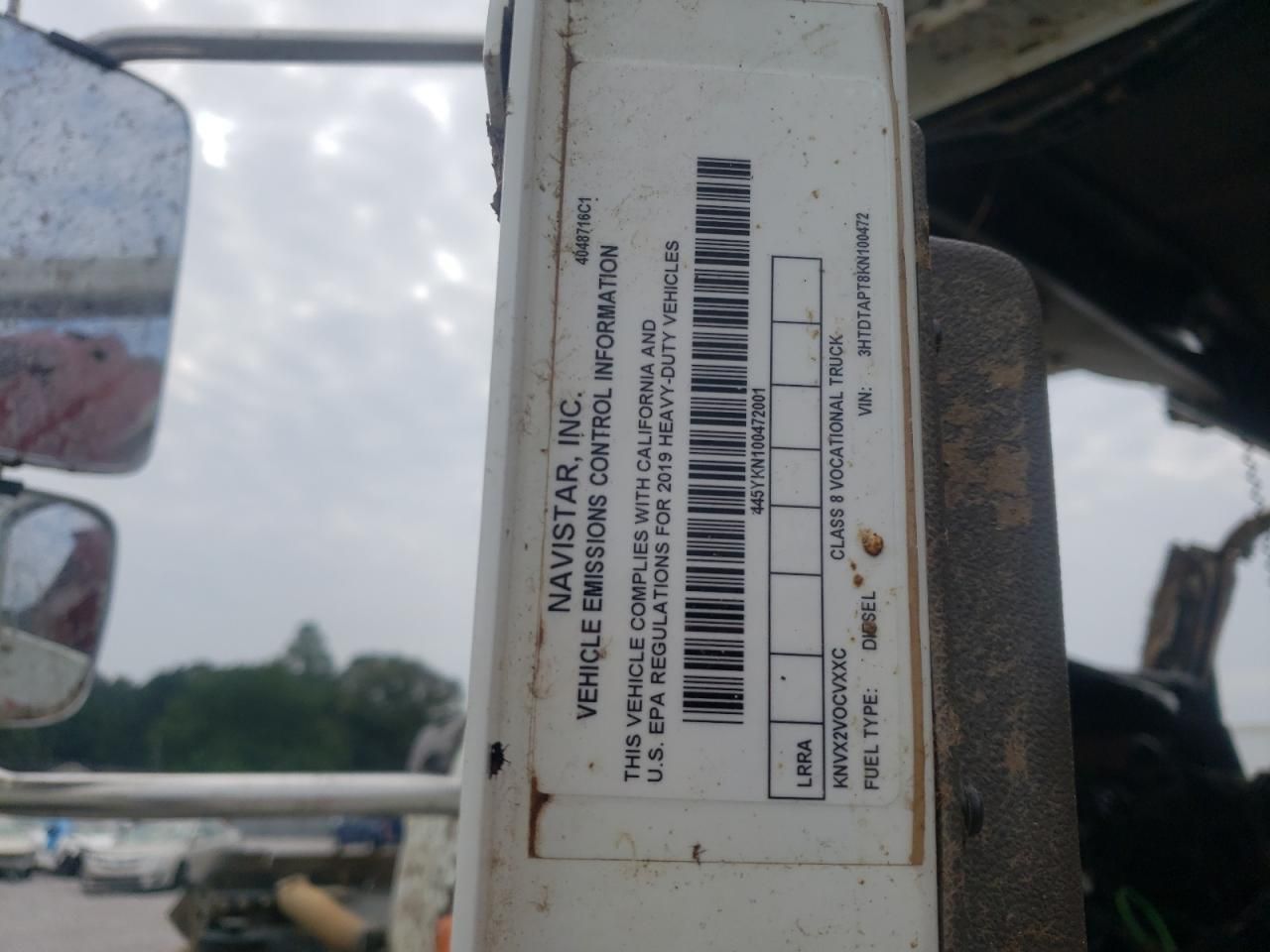 2019 International HX620