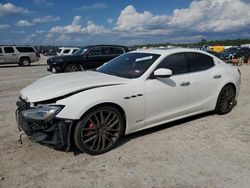 Maserati Ghibli s salvage cars for sale: 2018 Maserati Ghibli S