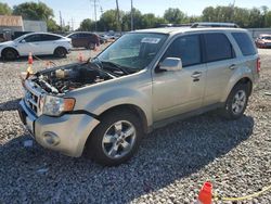 Ford salvage cars for sale: 2012 Ford Escape Limited