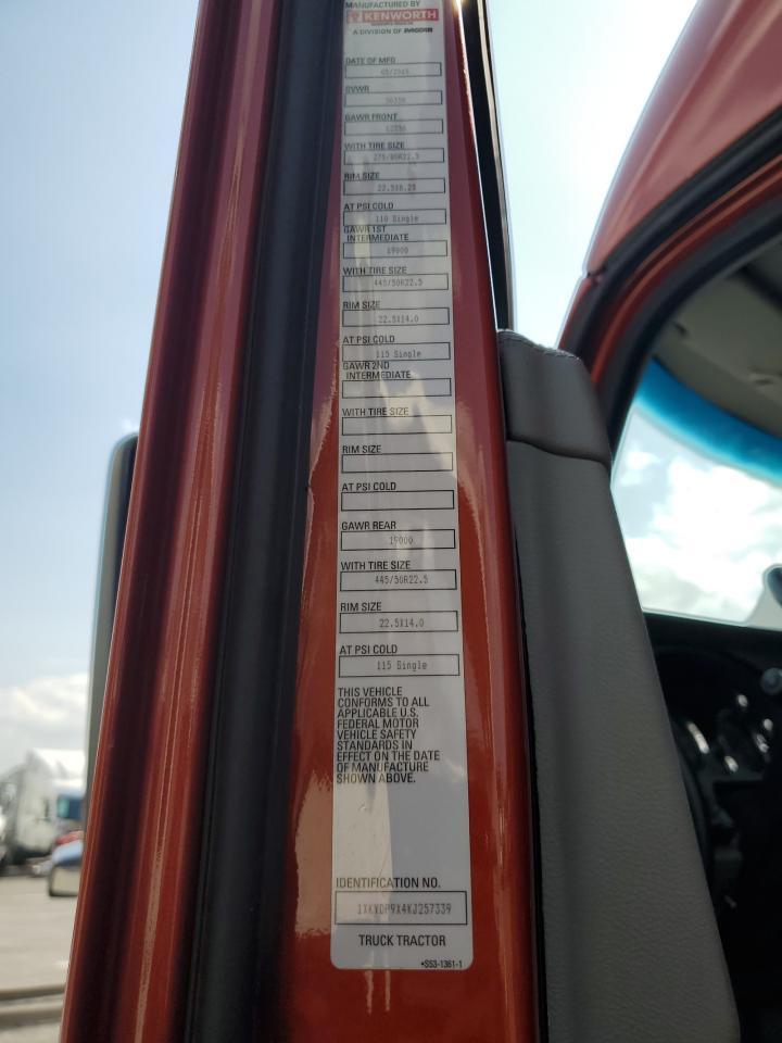 2019 Kenworth Construction T680