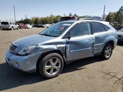 Lexus rx400 salvage cars for sale: 2008 Lexus RX 400H