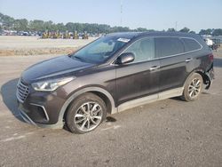 Salvage cars for sale from Copart Dunn, NC: 2017 Hyundai Santa FE SE