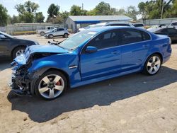 Pontiac salvage cars for sale: 2009 Pontiac G8 GT