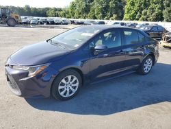 Salvage cars for sale from Copart Glassboro, NJ: 2021 Toyota Corolla LE