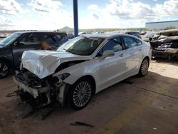 Ford salvage cars for sale: 2015 Ford Fusion Titanium