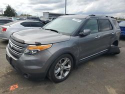 Ford Explorer salvage cars for sale: 2012 Ford Explorer Limited