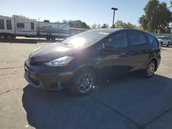 Toyota Prius salvage cars for sale: 2017 Toyota Prius V