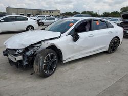 KIA k5 salvage cars for sale: 2021 KIA K5 GT Line