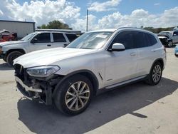 BMW x3 salvage cars for sale: 2018 BMW X3 XDRIVE30I