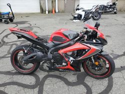 Salvage cars for sale from Copart Exeter, RI: 2006 Suzuki GSX-R600 K6