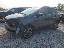 Ford Ecosport salvage cars for sale: 2021 Ford Ecosport Titanium