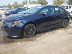 Toyota Corolla salvage cars for sale: 2021 Toyota Corolla LE