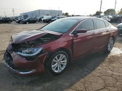 Chrysler salvage cars for sale: 2015 Chrysler 200 Limited