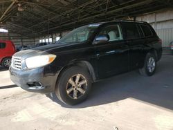 Toyota Highlander salvage cars for sale: 2008 Toyota Highlander