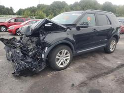 Ford Explorer salvage cars for sale: 2018 Ford Explorer XLT