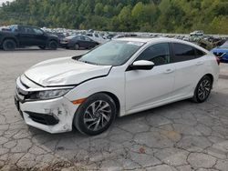 Honda Civic salvage cars for sale: 2017 Honda Civic EX