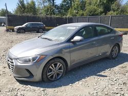 Hyundai salvage cars for sale: 2017 Hyundai Elantra SE