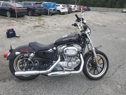 Harley-Davidson salvage cars for sale: 2015 Harley-Davidson XL883 Superlow