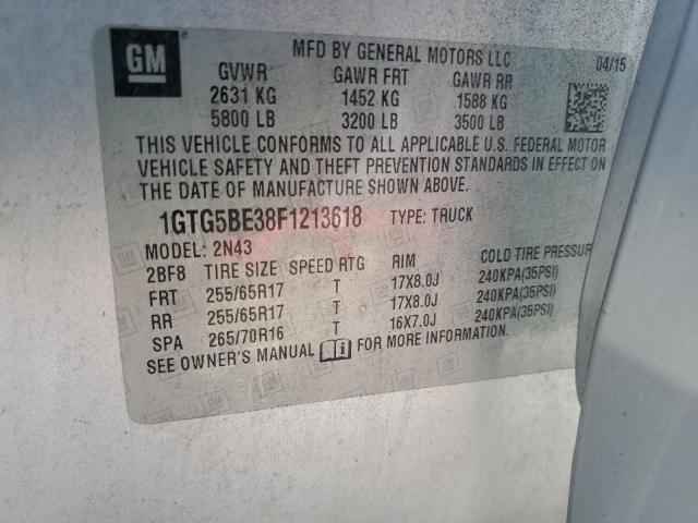 2015 GMC Canyon SLE