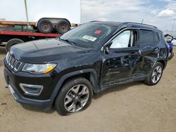 Jeep Compass salvage cars for sale: 2018 Jeep Compass Limited