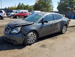 Buick Verano salvage cars for sale: 2016 Buick Verano