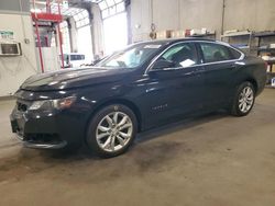 Chevrolet Impala salvage cars for sale: 2017 Chevrolet Impala LT