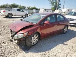 Honda Civic salvage cars for sale: 2010 Honda Civic LX