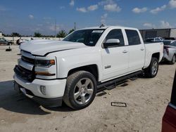 Chevrolet Silverado k1500 lt salvage cars for sale: 2017 Chevrolet Silverado K1500 LT