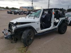 Jeep salvage cars for sale: 2015 Jeep Wrangler Unlimited Sport