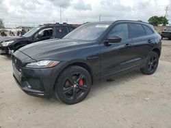 Jaguar f-Pace salvage cars for sale: 2019 Jaguar F-PACE S