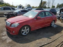 Mercedes-Benz salvage cars for sale: 2010 Mercedes-Benz C 300 4matic