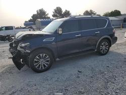 Nissan salvage cars for sale: 2018 Nissan Armada SV