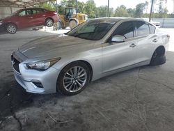 Infiniti salvage cars for sale: 2018 Infiniti Q50 Luxe