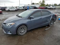 2016 Toyota Corolla l en venta en Woodhaven, MI