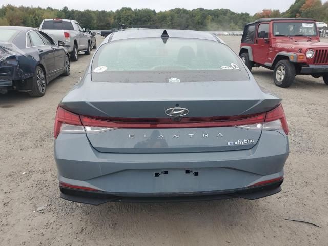 2022 Hyundai Elantra Blue