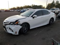 Vehiculos salvage en venta de Copart Denver, CO: 2020 Toyota Camry SE