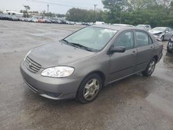 Toyota Corolla Vehiculos salvage en venta: 2003 Toyota Corolla CE