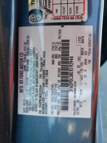2012 Ford Fusion Hybrid
