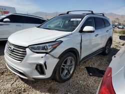 Hyundai Santa fe salvage cars for sale: 2018 Hyundai Santa FE SE Ultimate