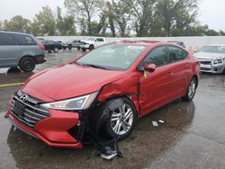 Hyundai Elantra salvage cars for sale: 2020 Hyundai Elantra SEL