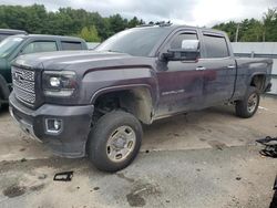 Salvage cars for sale from Copart Exeter, RI: 2016 GMC Sierra K2500 Denali