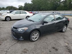 Toyota Corolla salvage cars for sale: 2015 Toyota Corolla L