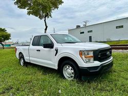 Ford f150 Super cab salvage cars for sale: 2021 Ford F150 Super Cab