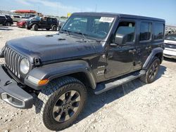 Jeep Wrangler Unlimited Sahara salvage cars for sale: 2018 Jeep Wrangler Unlimited Sahara