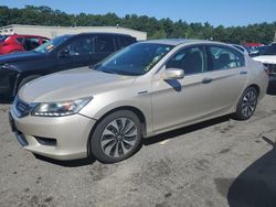 Salvage cars for sale from Copart Exeter, RI: 2015 Honda Accord Hybrid EXL