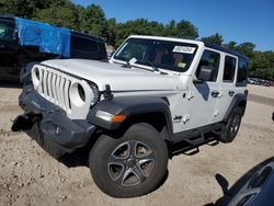 Jeep Wrangler salvage cars for sale: 2022 Jeep Wrangler Unlimited Sport