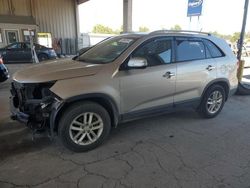 KIA Sorento salvage cars for sale: 2015 KIA Sorento LX