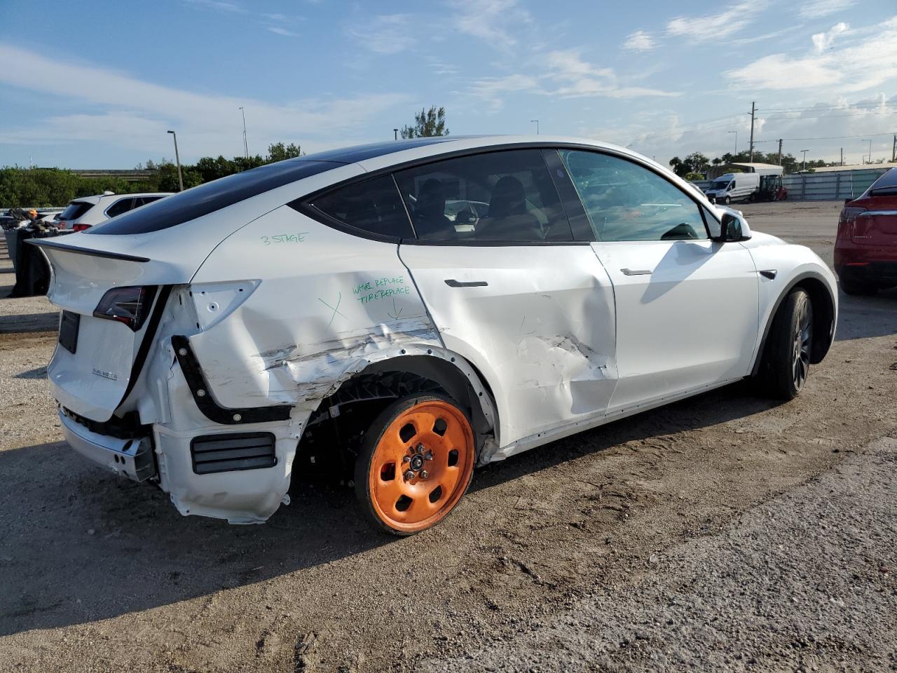 2024 Tesla Model Y For Sale in Miami, FL Lot 71782***