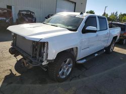 Chevrolet Silverado k1500 lt salvage cars for sale: 2017 Chevrolet Silverado K1500 LT