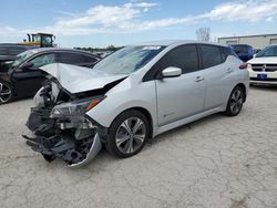 Nissan Leaf salvage cars for sale: 2018 Nissan Leaf S